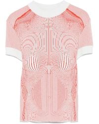 Jean Paul Gaultier - The Morphing Pinstripes T-Shirt - Lyst