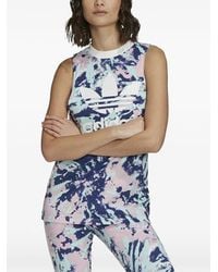 adidas - Top Sin Mangas Estampado - Lyst