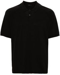 Transit - Fine-knit Cotton Polo Shirt - Lyst