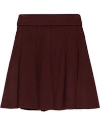 Max Mara - Brava Minirock Mit Falten - Lyst