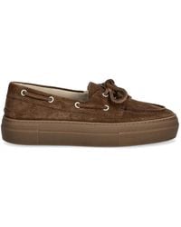 COPENHAGEN - Cph178 Lace-Up Platform Boat Shoes - Lyst