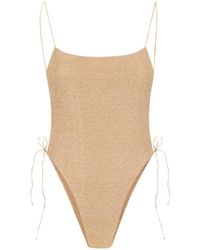 Oséree - Lurex-Thread One-Piece Swimsuit - Lyst