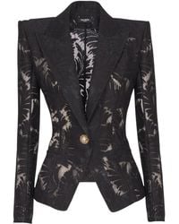 Balmain - レース ジャケット - Lyst