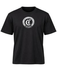 Just Cavalli - Logo-Print Cotton T-Shirt - Lyst