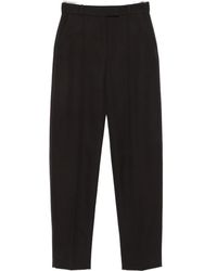 McQueen - Wool Trousers-Donna - Lyst