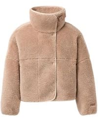 UGG - Raynie Fleece Buckle-Collar Jacket - Lyst