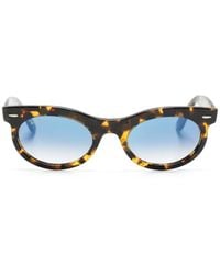 Ray-Ban - Wayfarer Sonnenbrille Mit Ovalem Gestell - Lyst
