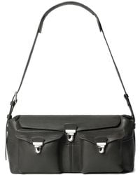 Lemaire - Flap Metal-Clip Leather Shoulder Bag - Lyst