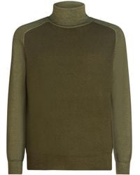 Etro - Pull Col Roulé À Logo Pegaso Brodé - Lyst