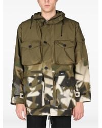 ArkAir - Camouflage-Print Flap-Pocket Raincoat - Lyst