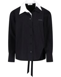 The Attico - Chemise À Manches Longues - Lyst