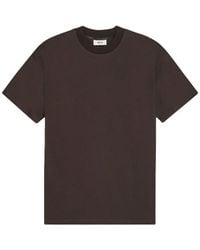 NN07 - Lionel Geribbeld T-Shirt Met Ronde Hals - Lyst