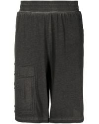 A_COLD_WALL* - Debossed-Logo Elasticated-Waist Bermuda Shorts - Lyst