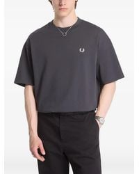 Fred Perry - Laurel Wreath Logo-Embroidered T-Shirt - Lyst