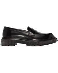 Adieu - Penny-Slot Leather Loafers - Lyst
