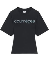 Courreges - Logo T-Shirt - Lyst