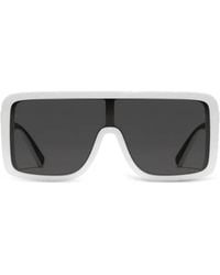 Dolce & Gabbana - Logo Rectangle-Frame Sunglasses - Lyst