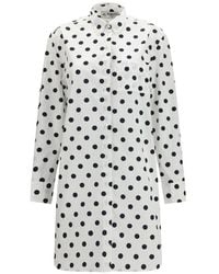 Fiorucci - Polka-Dot Shirt Dress - Lyst