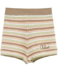 Chloé - Knit Short - Lyst
