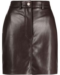 Nanushka - Okobor Faux-leather Miniskirt - Lyst
