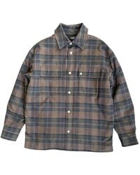 Amiri - Ma Plaid Padded Overshirt - Lyst