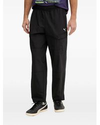 PUMA - Logo-Embroidered Cargo Pants - Lyst