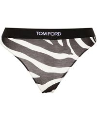 Tom Ford - Optical Tanga mit Zebra-Print - Lyst