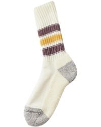 RoToTo - Ribbed Striped Socks - Lyst