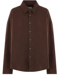MYTHINKS - Button-Down Curved-Hem Shirt - Lyst