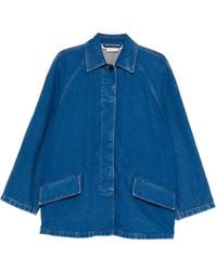 Marni - Flap-Pocket Denim Jacket - Lyst