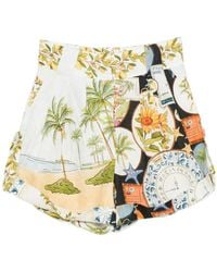 FARM Rio - Latin Trip Scarves Shorts - Lyst