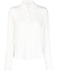 Patrizia Pepe - Long-sleeved Buttoned Shirt - Lyst