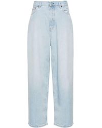 Acne Studios - Weite High-Rise-Jeans - Lyst