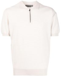 Corneliani - Zip-up Polo Shirt - Lyst
