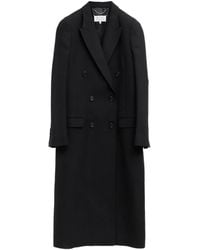Maison Margiela - Double-Breasted Four Stitches Coat - Lyst