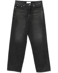 DUNST - Faded-Effect Straight-Leg Jeans - Lyst