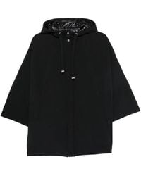 Herno - Veste À Capuche Et Manches Trois-Quarts - Lyst