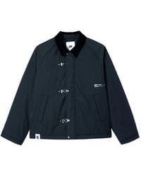 Chocoolate - Toggle-Fastening Corduroy-Collar Jacket - Lyst