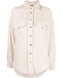 Kiton - Wool-blend Shirt Jacket - Lyst