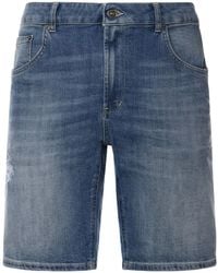 Dondup - Derick Distressed Denim Shorts - Lyst