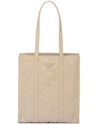 Prada - Nappa-leather Tote Bag - Lyst