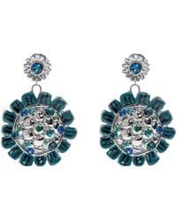 Marni - Floral-Motif Earrings - Lyst