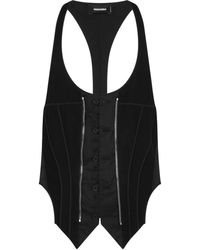 DSquared² - Icon Zipped Gilet - Lyst