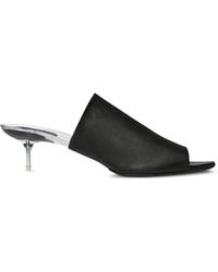 Courreges - Square-Toe Sandals - Lyst