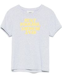 Coperni - Stay Hungry-Print T-Shirt - Lyst