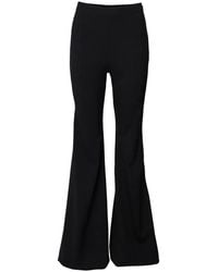 Carolina Herrera - High-Waist Flared Trousers - Lyst
