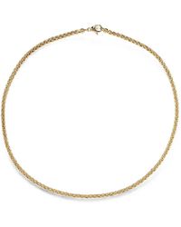 Azlee - Woven Chain Necklace - Lyst