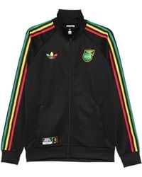 adidas - X Jamaica X Bob Marley Originals Striped Zipped Jacket - Lyst