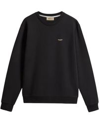 Woolrich - Logo Crew-Neck Sweater - Lyst