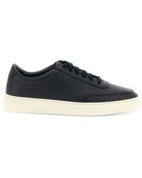BOSS - Kieran Leather Sneakers - Lyst